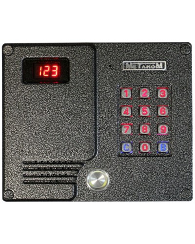 Блок вызова домофона Метаком MK2007-TM-EV в Октябрьском Блоки вызова многоабонентные Pintop.ru