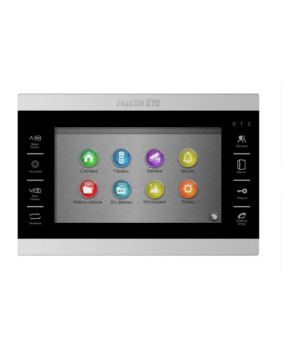 Видеодомофон Falcon Eye Atlas Plus HD (Black) в Октябрьском Абонентские видеоустройства Pintop.ru