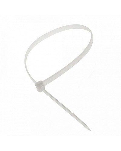 Стяжки нейлоновые 2,5*200 (б) (100 шт/уп) Промрукав (250 уп/кор) (PR08.2701) в Октябрьском Стяжки-хомуты Pintop.ru