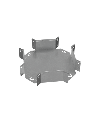 Х-разветвитель 100х150 мм ПЛЮС HD85 КМ-профиль (XDplus100-150 HD85) в Октябрьском Аксессуары для лотков Pintop.ru