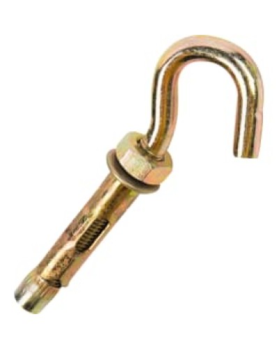 Анкерный болт с крюком М12 16x130 (100 шт/уп) ПожТехКабель (862-415) в Октябрьском Крепеж Pintop.ru