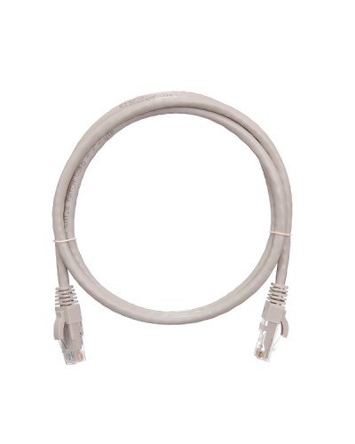 Шнур коммутационный 2хRJ45/8P8C U/UTP кат.6 (3 м) NIKOMAX (NMC-PC4UE55B-030-GY) в Октябрьском Патчкорды (медные) Pintop.ru