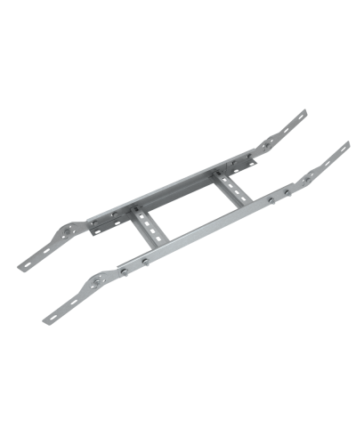 Вертикальный шарнирный угол 80х400х1,5 мм Быстрый монтаж HD КМ-Профиль (LSHLS80-400-1.5 HD) в Октябрьском Аксессуары для лотков Pintop.ru