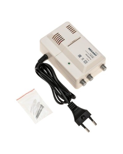 Антенный усилитель ТВ сигнала на 2 выхода, RX-200 REXANT 34-0772 в Октябрьском Системы видеонаблюдения Pintop.ru