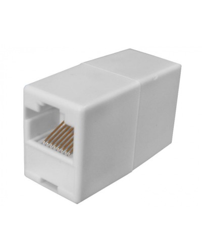 Проходник компьютерный (гнездо-гнездо) 8P-8C (50шт/уп) REXANT 03-0101 в Октябрьском Проходные адаптеры RJ-45 и разветвители Pintop.ru