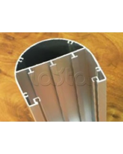 Колонна алюминевая под суппорт (односторонняя) 660мм Экопласт 70166 в Октябрьском Системы лючков и колонн Pintop.ru