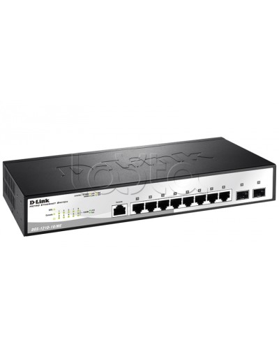 Коммутатор 10-портовый D-Link DGS-1210-10/ME/A1A в Октябрьском Коммутаторы Pintop.ru