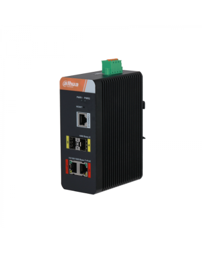 4-портовый гигабитный управляемый коммутатор с PoE Dahua DH-IS4204-2GT-120 в Октябрьском Коммутаторы Pintop.ru