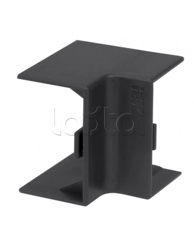 ELECOR Угол внутренний КМВ 60х40 черный (4шт/компл) IEK (EL-KK10D-V-060-040-K02) в Октябрьском Аксессуары для кабель-канала Pintop.ru