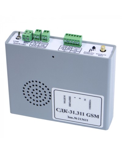 Блок контроля GSM Кристалл СДК-31.311GSM в Октябрьском Приемно-контрольные приборы Pintop.ru