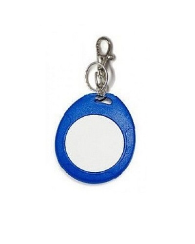Брелок IronLogic IL-07EBW(order), с кольцом, синий + белый (номера по порядку) в Октябрьском Оптовые идентификаторы Pintop.ru