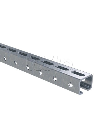 C-профиль 51х40х4 L1000 горячеоцинкованный DKC BPM5110HDZ в Октябрьском Аксессуары для стоек и шкафов Pintop.ru