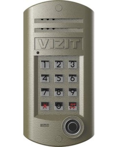 Блок вызова VIZIT БВД-315ТCP в Октябрьском Блоки вызова многоабонентные Pintop.ru