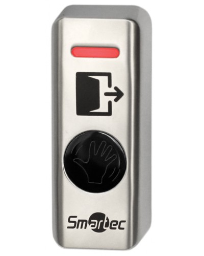 Кнопка ИК-бесконтактная металлическая накладная Smartec ST-EX341LW в Октябрьском Кнопки выхода Pintop.ru