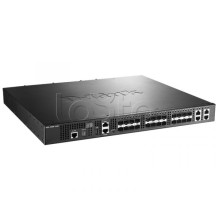 Управляемый L2+ стекируемый коммутатор с 20 портами 10G SFP+ и 4 комбо-портами 10GBase-T/SFP+ D-Link DXS-3400-24SC-SE-LIC