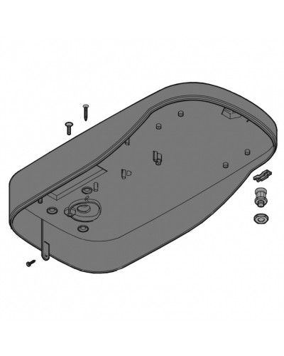 Основание корпусаV900E Came 119RIE144 в Октябрьском Запчасти для шлагбаумов и автоматики Pintop.ru