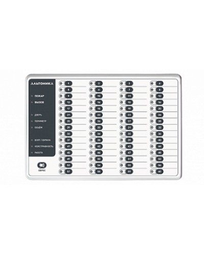 Блок выносной индикации Альтоника RS-101BVI в Октябрьском Радиоканальная тревожно-вызывная система Риф Наряд Альтоника Pintop.ru