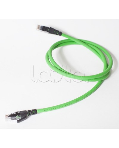 Коммутационный шнур категории 6, U/UTP, 4х2х(7х0,21), LSZH, 2м, зеленый SPL (500014) в Октябрьском Патчкорды (медные) Pintop.ru