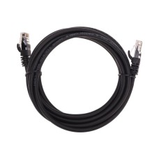 Патч-корд U/UTP, CAT 6, RJ45-RJ45, 26AWG, LSZH, черный, 3м REXANT 02-0292-3