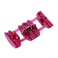 Ответвитель 0.5-0.75мм² (KW-6, 3MY (LT-218)) красный (100шт/уп) REXANT 08-0791