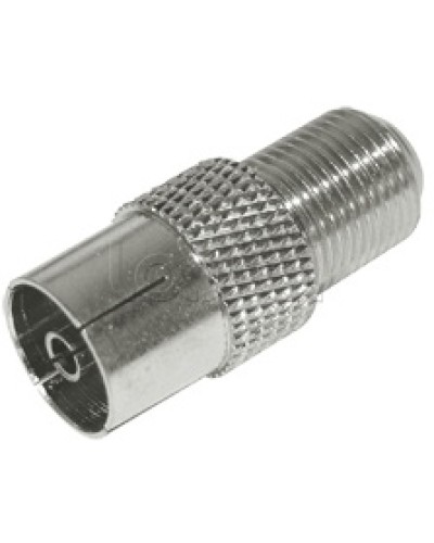 Переходник гнездо F - гнездо TV (100шт/уп) REXANT 05-4301 в Октябрьском Коннекторы Pintop.ru