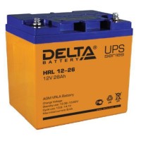 Аккумулятор свинцово-кислотный Delta HRL АКБ 12 - 26