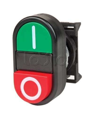 Кнопка двойная плоская с линзой для подсветки DKC ABFLM в Октябрьском Кнопки выхода Pintop.ru