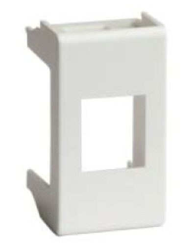 Адаптер для разъемов KEYSTONE 1 модуль DKC (45007) в Октябрьском Патч-корды и пигтейлы Pintop.ru