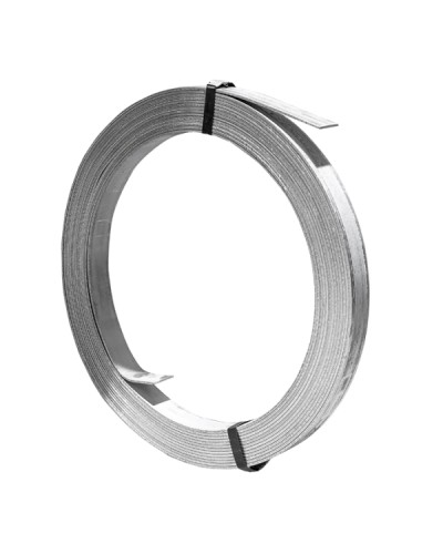 Полоса 5x50мм, (бухта 25м) горячеоцинкованная EKF Basic (gcb-0550-25-hz) в Октябрьском Аксессуары для кабель-канала Pintop.ru