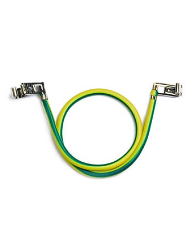 Провод заземления с клеммами для соединения основания и крышки короба, 300 мм DKC (E0001BC) в Октябрьском Аксессуары для кабель-канала Pintop.ru