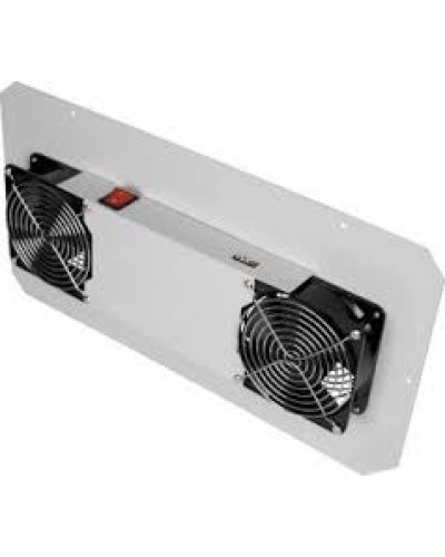 Блок вентиляторный TLK (TLK-FAN2-TERM-GY) для настенных шкафов серии TWC и TWA в Октябрьском Вентиляторные модули Pintop.ru