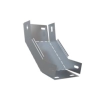 Угол вертикальный внутренний 45° 400x100 (0,7) ПожТехКабель (561-005)