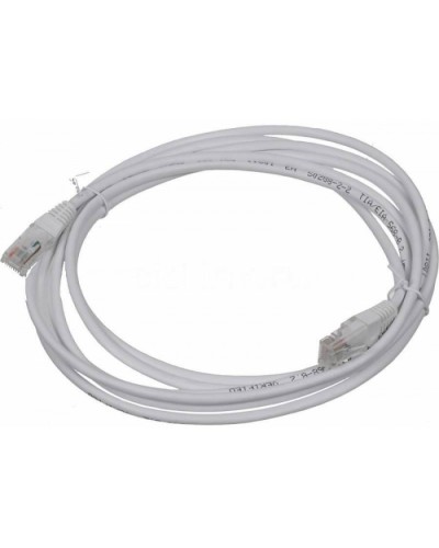 Патч-корд RJ45 TWT UTP кат.5e, с заливными колпачками, 1 м, серый TWT TWT-45-45-1.0-GY в Октябрьском Патчкорды (медные) Pintop.ru