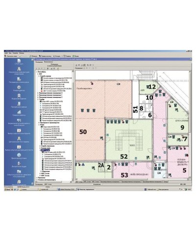 ПО Модуль Мониторинг PERCo-SM08 в Октябрьском Сетевая СКУД Perco Pintop.ru
