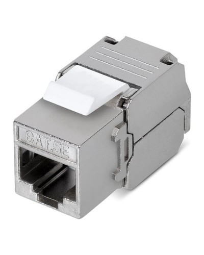 Модуль Keystone Jack RJ-45(8P8C), FTP экранированный, CAT 5e, тип 180 град., самозажимной REXANT PRO 02-0071 в Октябрьском Модули Keystone Pintop.ru