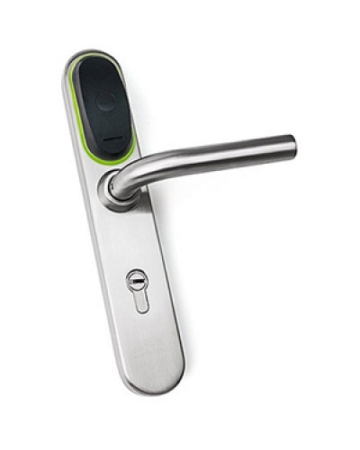 Замок электромеханический для двери IronLogic Eurolock EHT net (серебро) dd = 92 мм в Октябрьском Электромеханические замки Pintop.ru