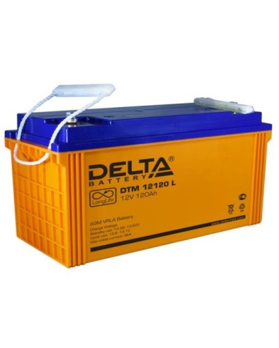 Аккумулятор свинцово-кислотный Delta DTM 12120 L в Октябрьском Электротехническое оборудование Pintop.ru