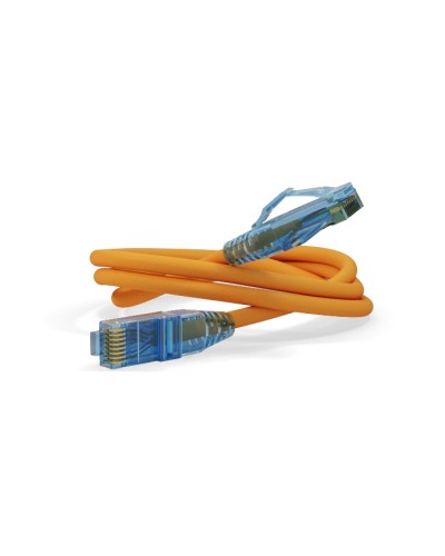 Патч-корд RJ45-RJ45, 4 пары, UTP, кат.6, LSZH (3м) Hyperline PC-LPM-UTP-RJ45-RJ45-C6-3M-LSZH-OR в Октябрьском Патчкорды (медные) Pintop.ru