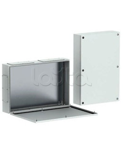 Корпус сварной металлический CDE, 400 x 400 x 120 мм, IP66 DKC R5CDE44120 в Октябрьском Распределительные коробки Pintop.ru