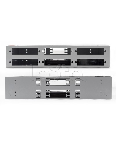 Бокс оптический Hyperline FO-19R-2U-6xSLT-W140H42-48UN-GY в Октябрьском Кросс оптический Pintop.ru